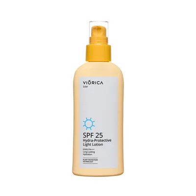 Lotiune lejera hidroprotectoare SPF 25 Solar, 150ml, Viorica