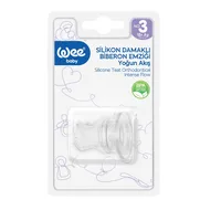Tetina pentru biberon din silicon ortodontica nr.1, 1 bucata, Wee Baby