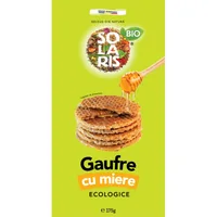 Gaufre Bio cu miere, 175g, Solaris