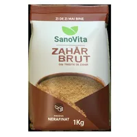 Zahar brut din trestie de zahar, 500g, SanoVita