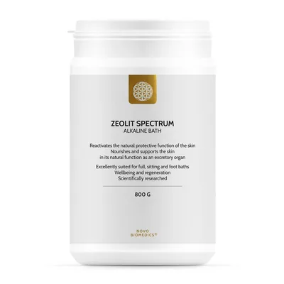 Zeolit Spectrum Sare de baie alcalina, 800g, Novo Biomedics