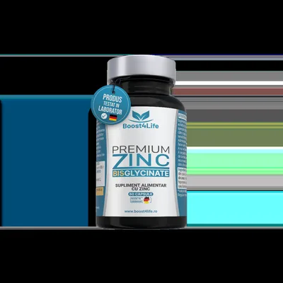Zinc Bisglicinat Premium 83.35 mg, 60 capsule, Boost4Life