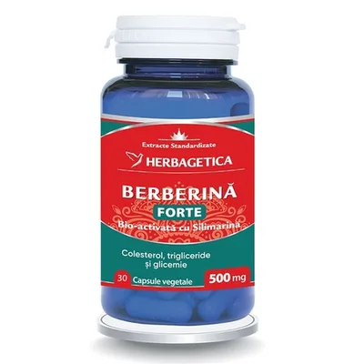 Berberina, 30 capsule, Herbagetica