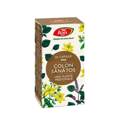 Colon sanatos, D66, 63 capsule