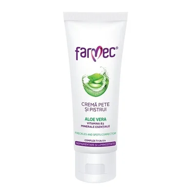 Cremă pentru pete și pistrui, 50 ml, Farmec