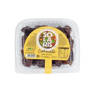 Curmale fara samburi 200 gr SOLARIS