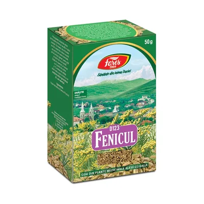 Fenicul, D123, ceai 50 g Fares