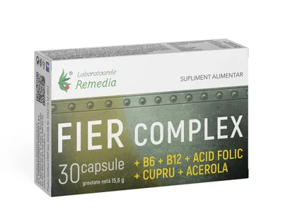 Fier Complex, 30 capsule, Remedia