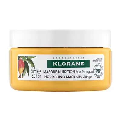 Klorane Masca Nutritiva cu Extract de Mango, 150 ml
