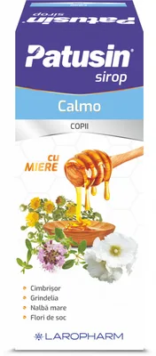 Patusin Calmo copii sirop x100ml
