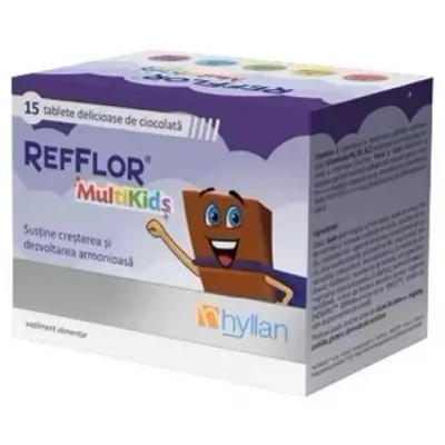 Probiotice Refflor Multikids Pachet Promo 15 + 15 bucati, Hyllan