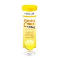 Vitamina C Max 2000, 15 tablete, Novolife