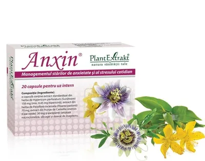 Anxin, 20 capsule Plantextract