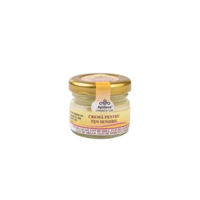 Cremă pentru ten sensibil, 30ml, Apidava