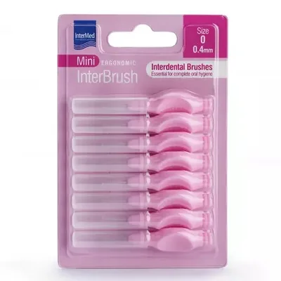 Ergonomic Mini Periuta Interdentara 1,3 Mm , 8 Bucati