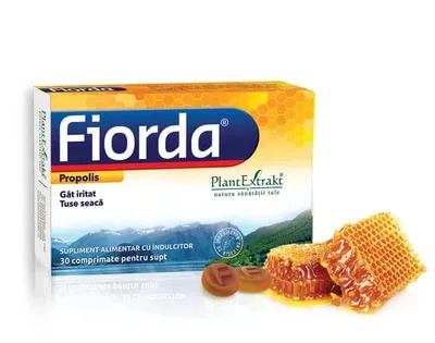 FIORDA Propolis, 30 comprimate de supt, Plantextract