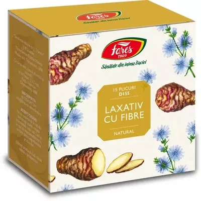 Laxativ cu fibre D155– 15 plicuri, Fares