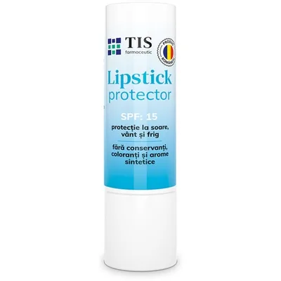 Lipstick protector SPF 15, 4 g, Tis Farmaceutic