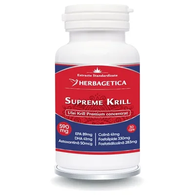 Supreme Krill, 30 capsule, Herbagetica
