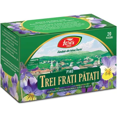 Trei frati patati, iarba, P140, ceai 20 plicuri