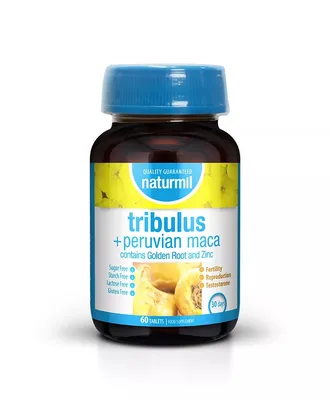 Tribulus + Peruvian Maca, 60 tablete, Naturmil
