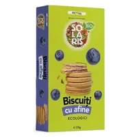 Biscuiti cu crema de afine, 175g, Solaris