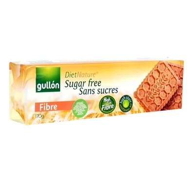 Biscuiti cu fibre fara zahar, 170g, Gullon