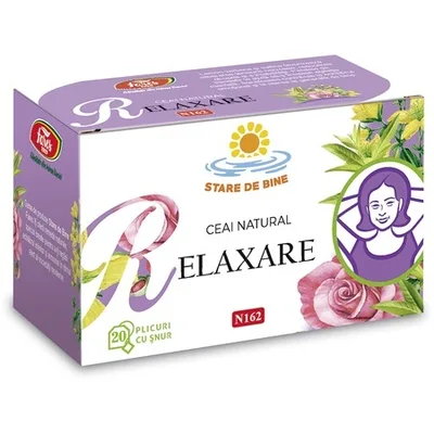 Ceai Relaxare N162, 20 plicuri, Fares