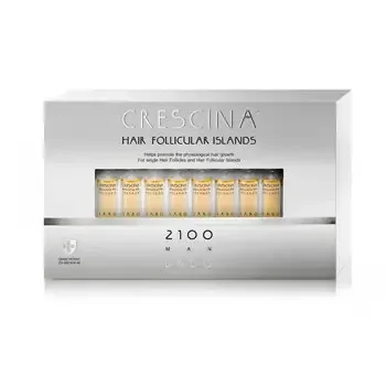 Follicular Islands 1700 Man Crescina , 10+10 fiole, Labo
