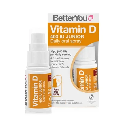 D400 Junior Vitamin D Oral Spray 15 ml, BetterYou