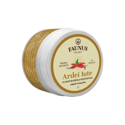Faunus Crema-Balsam Ardei Iute, 50ml