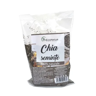 Seminte de chia, 250g, EcoNatur