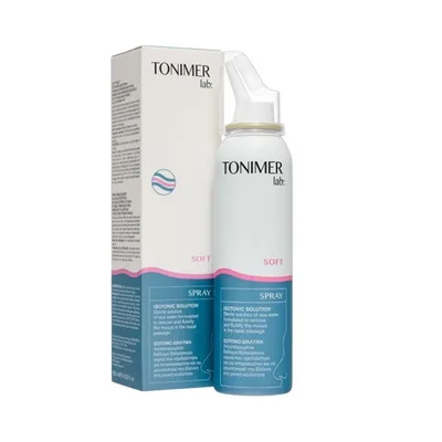 Spray nazal izotonic, Soft Spray, 125 ml, Tonimer Lab