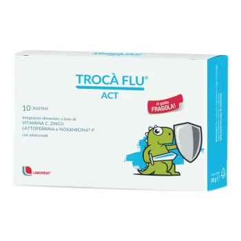 Troca Flu act, 10 plicuri Uriach