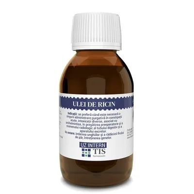 Ulei de Ricin, 100 ml, Tis Farmaceutic