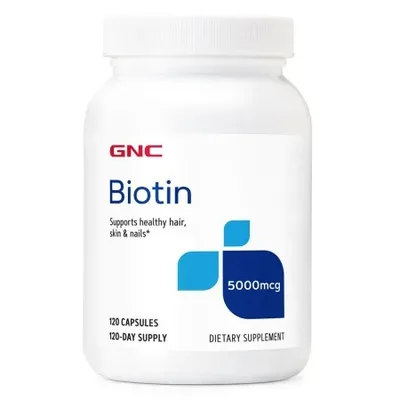 Biotina 5000 mcg, 120 capsule, GNC