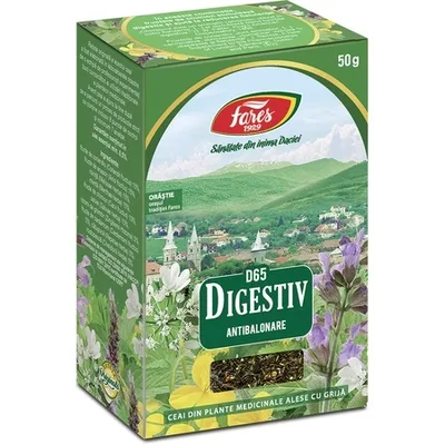 Ceai Digestiv D65, 50g, Fares