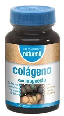 Collagen cu Magneziu 600mg, 90 tablete, Naturmil