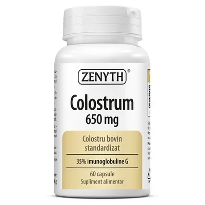 Colostru, 650 mg, 60 capsule, Zenyth