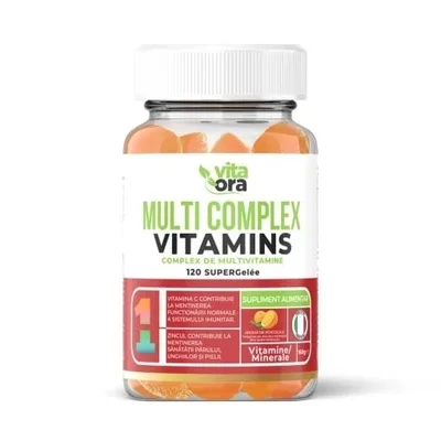 Complex Multivitamine Adulti, 120 jeleuri, Vita Ora