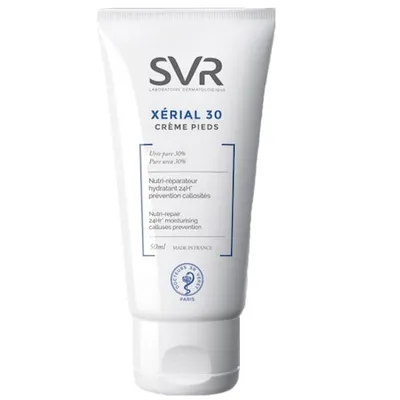 Crema cu uree 30% Xerial 30 pentru picioare, 50 ml, SVR