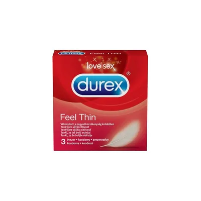 Durex Feel thin x 3 buc