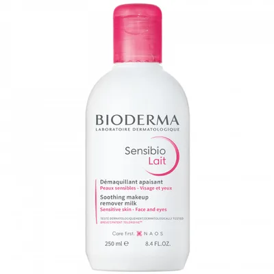 Lapte demachiant Sensibio, 250ml, Bioderma