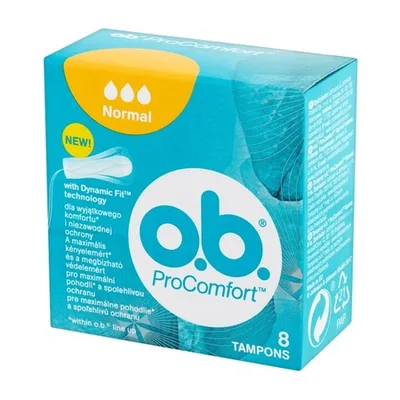 O.B. Ultimate Comfort Tampoane Normal x 8 Buc