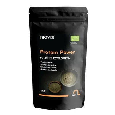 Pulbere Protein Power Bio, 125 g, Niavis
