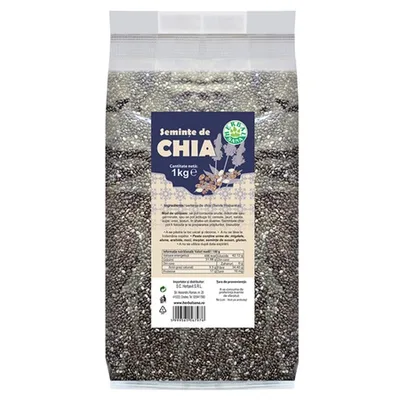 Semințe de Chia, 1 kg, Herbal Sana