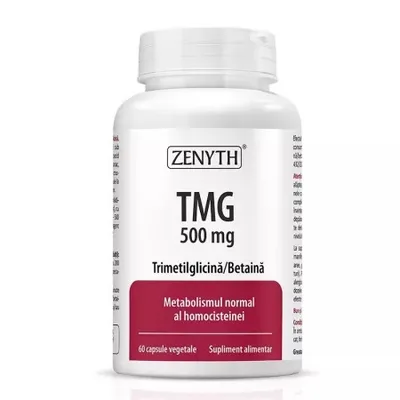TMG 500 mg, 60 capsule, Zenyth