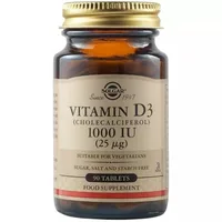 Vitamin D3 1000UI 25mcg, 100 capsule, Solgar