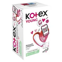 Kotex Young Normal Absorbante Zilnice, 40buc