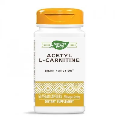 Acetyl L-Carnitina 500 mg , 60 capsule, Secom